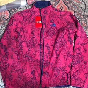 Pink and Blue Women’s The North Face XL
